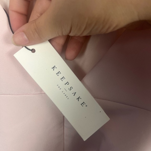 Keepsake the label Same Love Pale Pink Mini Dress size medium new - Picture 6 of 11